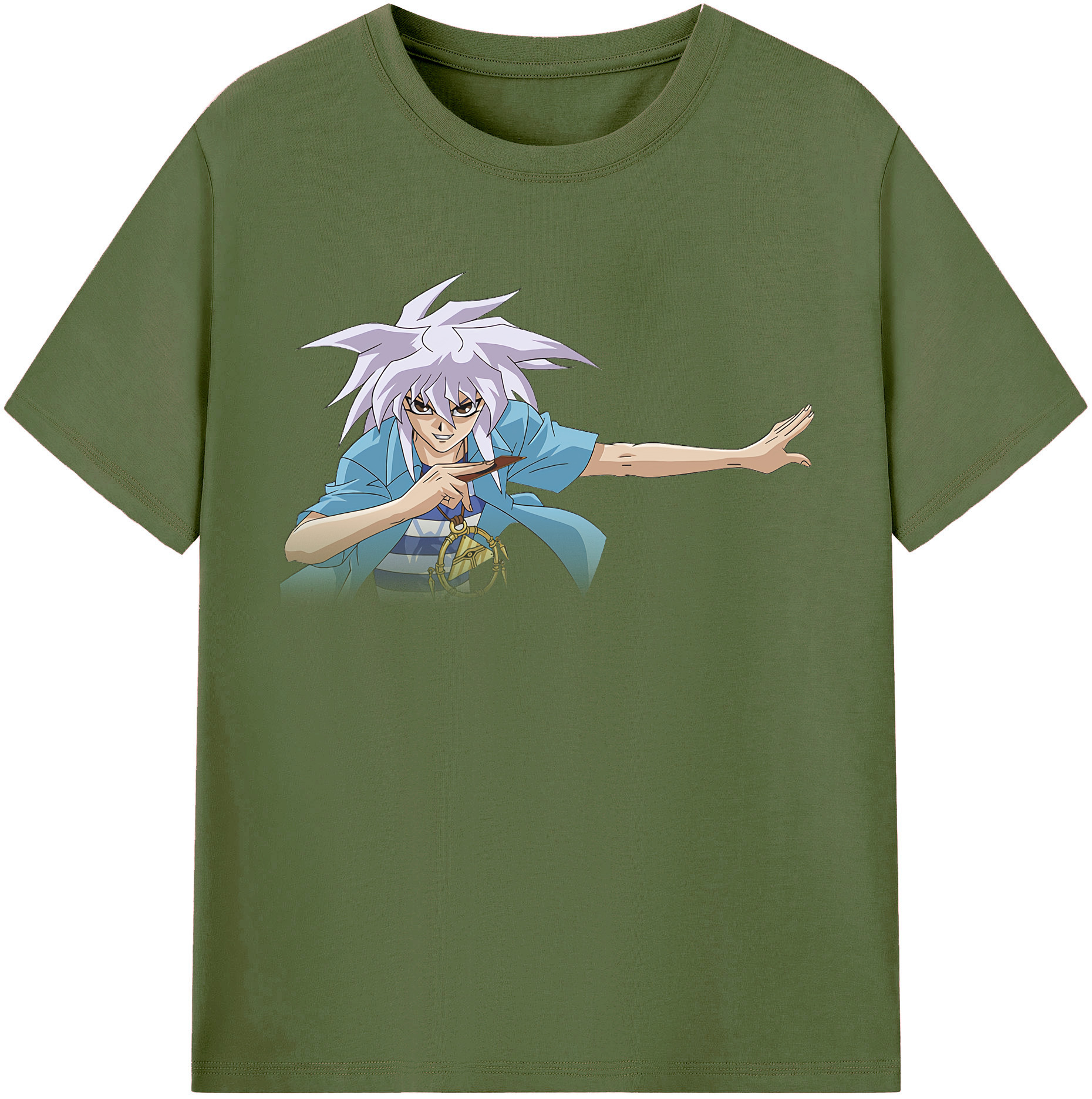 （画像用） 遊☆戯☆王 Yu-Gi-Oh! 綿100％半袖Tシャツ（フロントプリント）